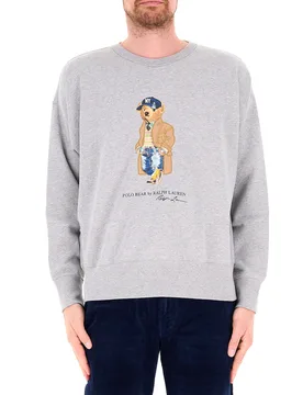 Felpa girocollo POLO GRIGIO M - Ralph Lauren - FashionsVida