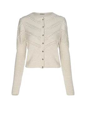 Trachten Strickjacke OPHELIA beige XS Damen - Gottseidank - FashionsVida