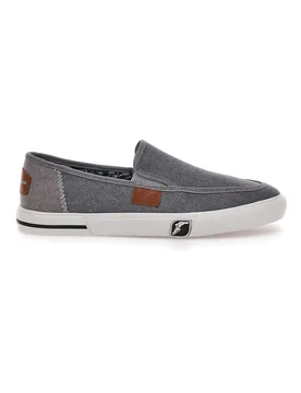 Sneakers Grigie Slip-On In Tela 41037 44 - Goodyear - FashionsVida
