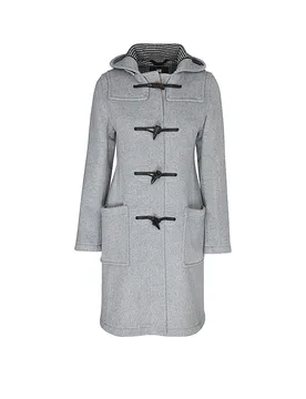Gloverall Dufflecoat grigio S - Gloverall - FashionsVida