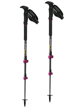 Bâtons de trekking en carbone - B Light Rubis Carbone Alu en Aluminium - Noir - Guidetti - FashionsVida