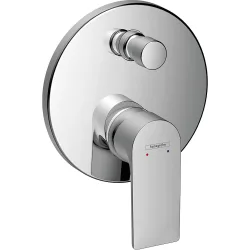 Grifo monomando empotrado para bañera o ducha redondo Rebris E