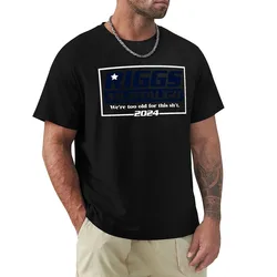 Riggs Murtaugh 2024 T-Shirt Basic Breathable Solid Color T-Shirt