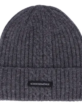 Schockemöhle Sports Mütze SP BEANIE BRAIDED STYLE grey - Schockemohle - FashionsVida