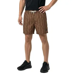 Pantaloncino Da Bagno Cali Print 15´´ Orange Pressed Lines XS