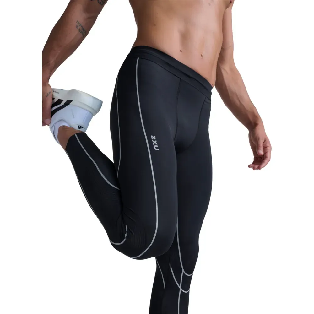 Light Speed Kinesis Compression Leggings Black S Men - 2XU - FashionsVida