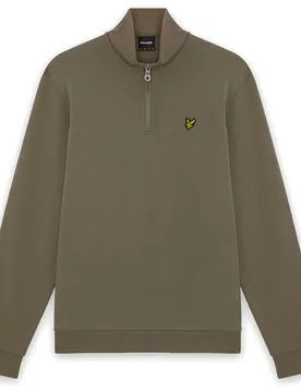 Lyle & Sweat à Demi-zip Ml2022vt Khaki Ash XS - Scott - FashionsVida