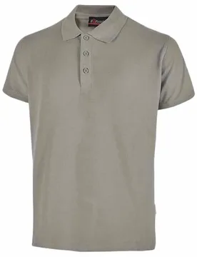 Polo à Manches Courtes Tonga 30 Unités Grey Silver M - U-Power - FashionsVida