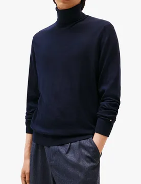 Pull col roulé en laine - Tommy hilfiger - FashionsVida