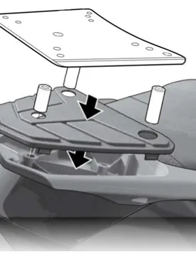 Attacco Posteriore Per Bauletto Top Master Specifico pe taglia un - shad - FashionsVida