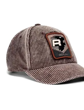 Cappellino Con Visiera Ax006h.000.a723t M03 Grey Melange One Size - Replay - FashionsVida