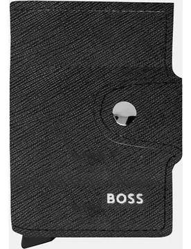 Tarjetero secrit de piel de hombre - Hugo Boss - FashionsVida