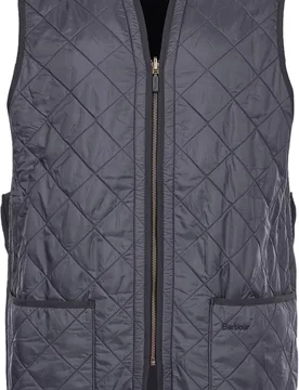 Veste matelassée sans manches - Polarquilt Waistcoat/Zip-In Liner Navy - Taille M - Barbour - FashionsVida
