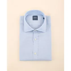 Camisa casual lino de hombre soft slim liso en