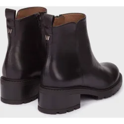 Botines con suela track de mujer en piel evoclub 42