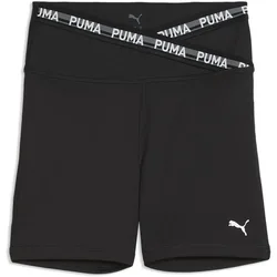 Leggings Courts Taille Haute Strong Cross Front 5´´ Black S