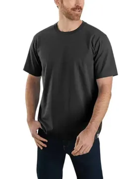 T-shirt à Manches Courtes Dearborn Black L - Carhartt - FashionsVida