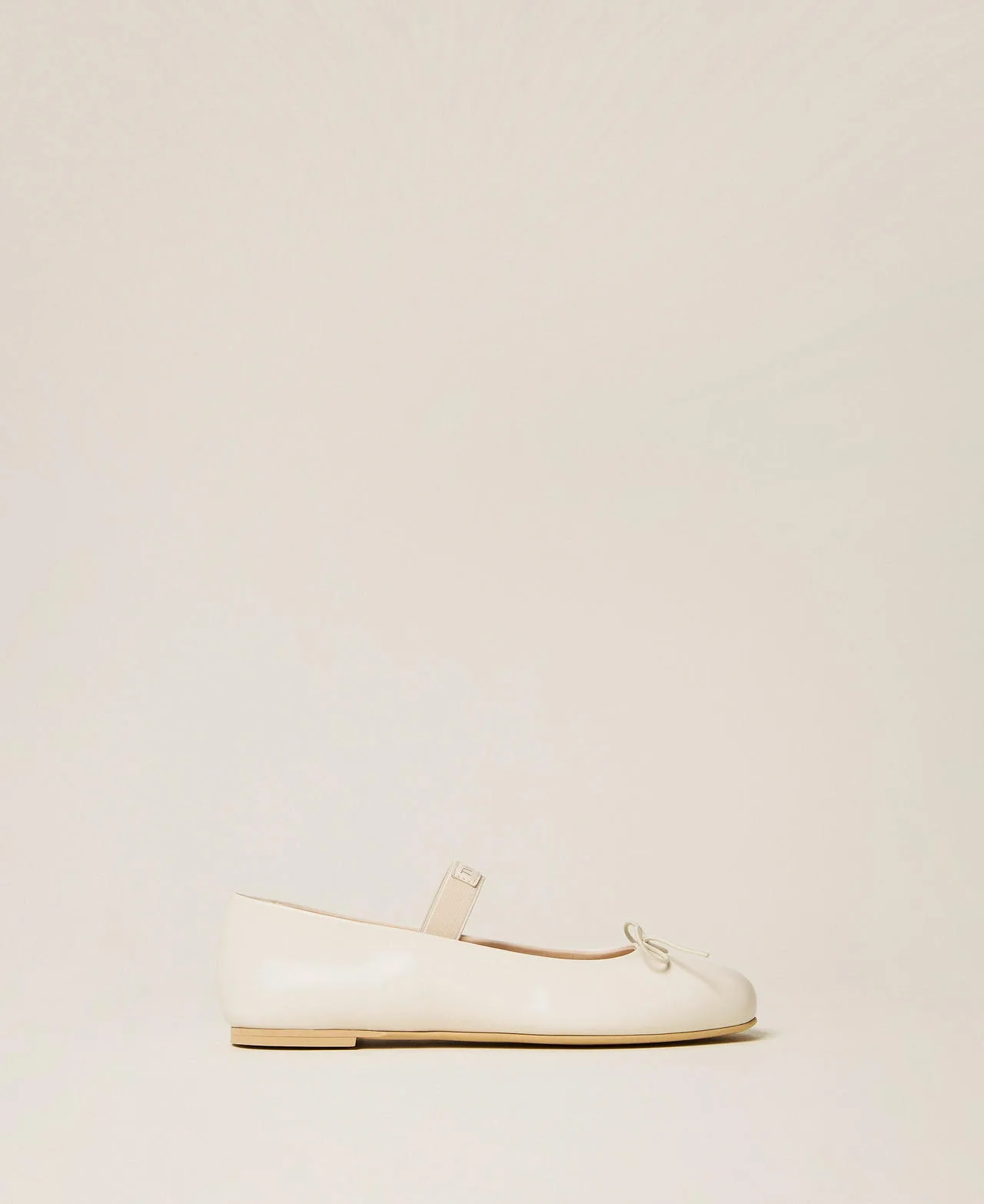 Twinset Ballerines babies en cuir - TWINSET - FashionsVida