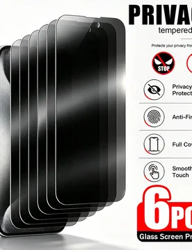 Piezas Protector de pantalla de vidrio templado anti-espía y anti-miradas compatible con dispositivos , anti-miradas, anti-rayones, anti-colisión, r - Shein - FashionsVida