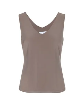 Top marron clair 42 - Joseph Ribkoff - FashionsVida