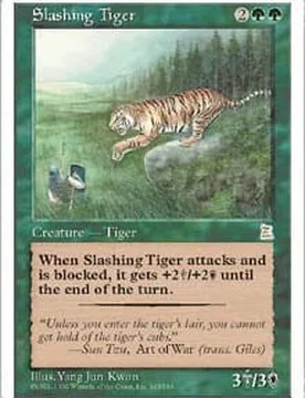 Slashing Tiger Portal Three Kingdoms - Magic: The Gathering - FashionsVida