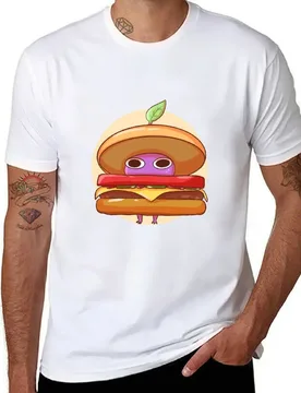 Purple Burger Pikmin T-Shirt t shirts cotton 100% cotton t shirts man 100% T-Shirt - Aliexpress - FashionsVida