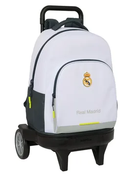 Sac à Dos à Roulettes Real Madrid 25/26 Multicolor One Size unisex - Safta - FashionsVida