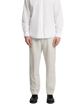 Pantalon Leroy 196 Linen Straight Fit Pure Cashmere S - Selected - FashionsVida