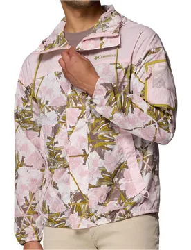 Challenger ii novelty windbreaker chaqueta softshell hombre Rosa (L) - Columbia - FashionsVida