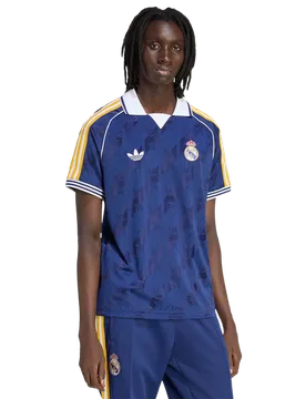 Real Madrid Uomo - Maglie/Repliche Blu - Taglia L - Poly Mesh L - Adidas - FashionsVida