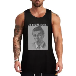Robert Mitchum Tank Top Undershirt Tank Top Cotton Basic Sleeveless Shirt