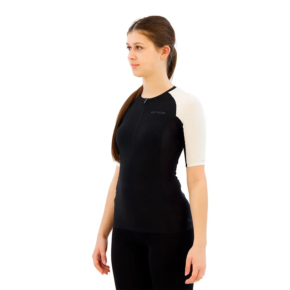 Maglia Da Triathlon A Maniche Corte White - Orca - FashionsVida