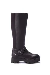 Womens Remy Dark Brown Boots Leather - Size Eu 40
