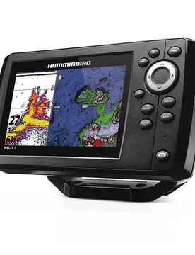 Helix 5 Chirp Gps G3 5´´ Plotter With Transducer&cartography Black One Size unisex - Humminbird - FashionsVida