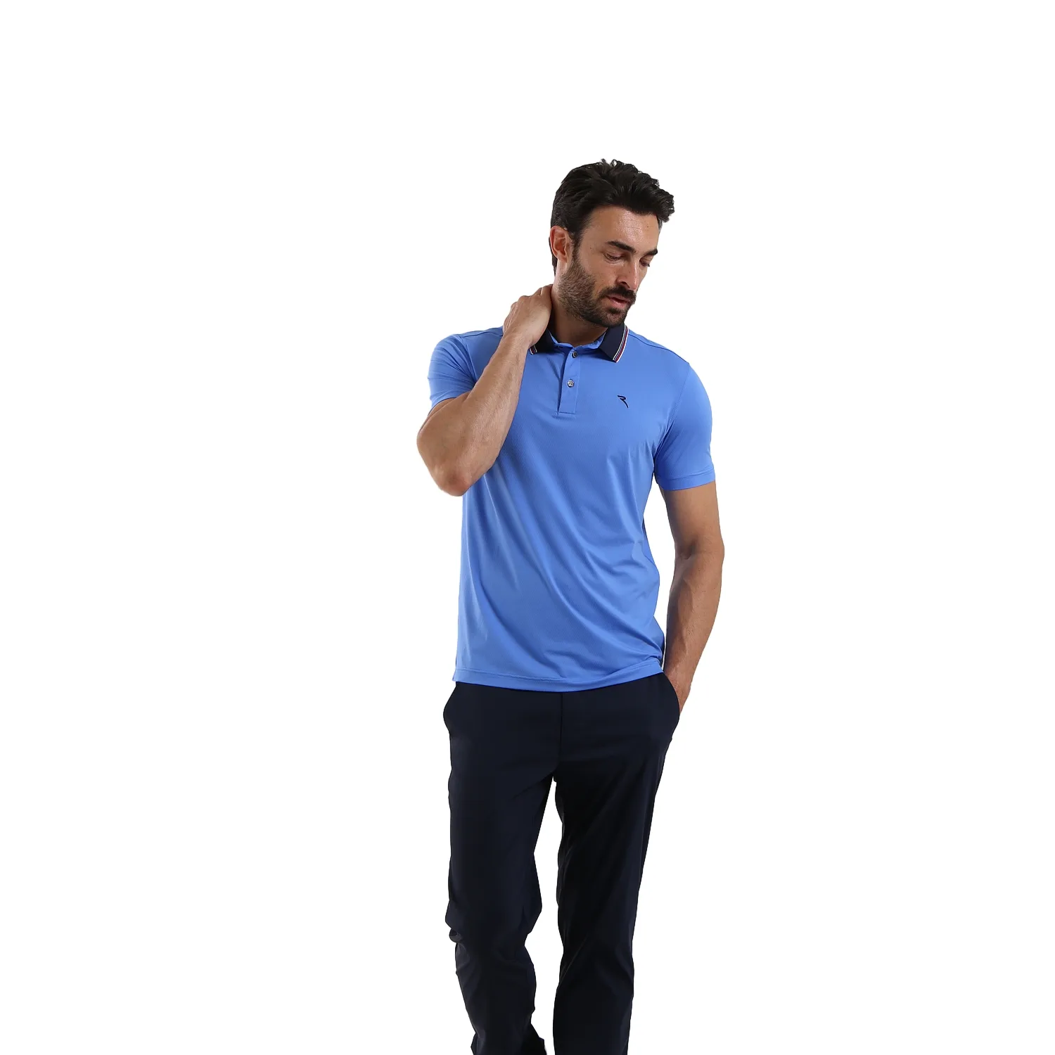 Chervo Polo Asparago, hellblau 54 - Chervò - FashionsVida