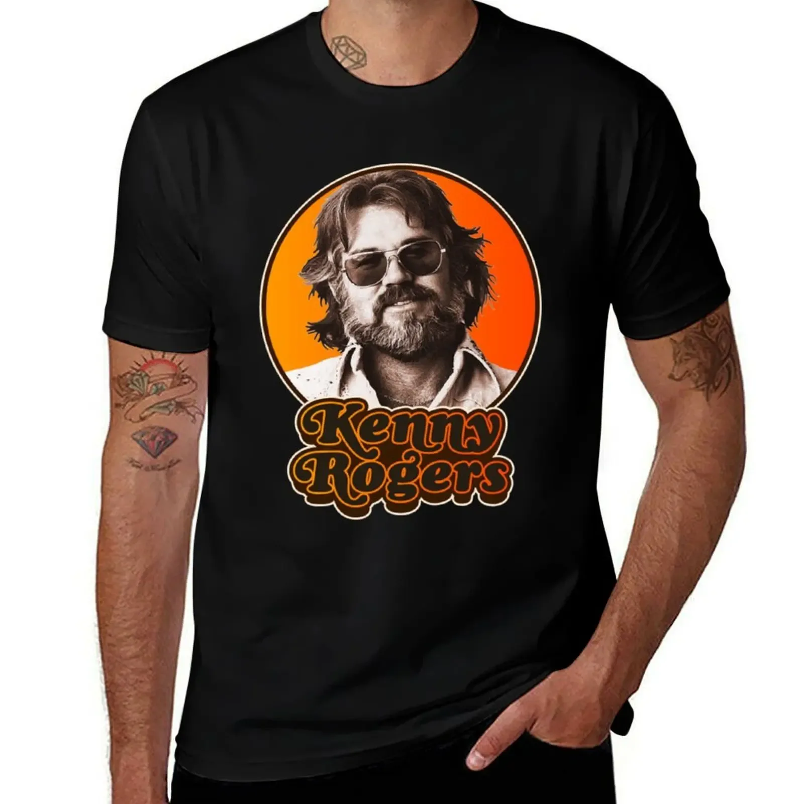 Kenny Rogers T-Shirt Basic Solid Color Short Sleeve T-Shirt - Aliexpress - FashionsVida