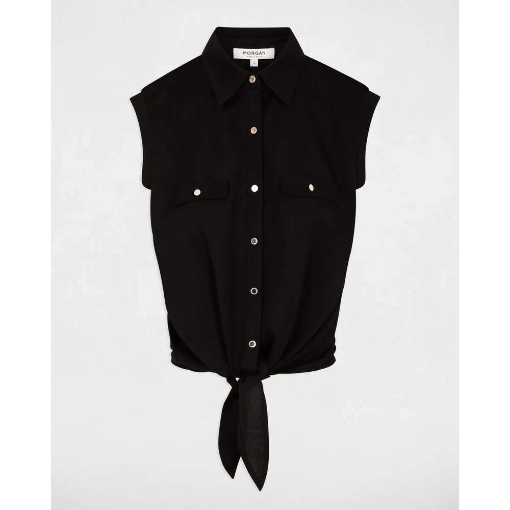 Morgan - Blusa de mujer sin mangas - Morgan - FashionsVida