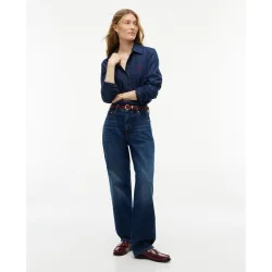 Pantalón vaquero de mujer de algodón