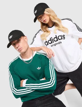 Classic Trefoil Cap - Damen, Schwarz - female - Size: One Size - adidas Originals - FashionsVida