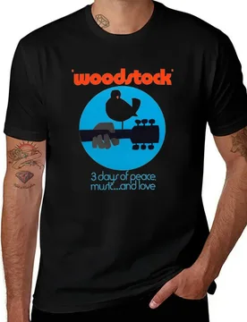 Woodstock 1969 Peace Love Bird Poster WhiteEssential T-Shirt Odor Resistant Short Sleeve Top - Aliexpress - FashionsVida