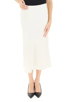 Dixie Gonna in satin AVORIO S - Dixie - FashionsVida