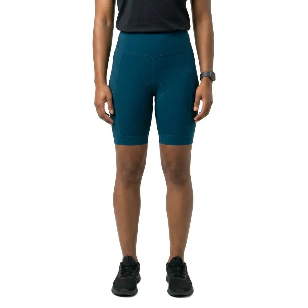 Pantaloni Corti Core Cargo Jewelled Blue / White - Rapha - FashionsVida
