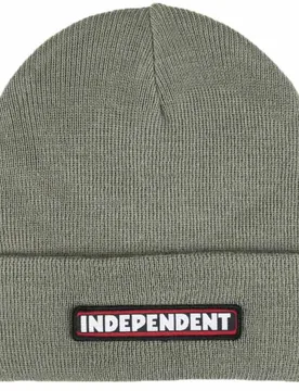 Bonnet Bar Logo Cement One Size Homme - Independent - FashionsVida
