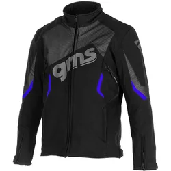 Giacca Moto SOFTSHELL ARROW Nero Blu taglia 2XL