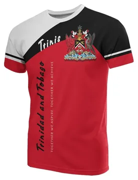 Trinidad and Tobago Flag 3D Printed T Shirt Men Fashion National Graphic Tee Summer Short Sleeve Sportswear Streetwear Tops - Aliexpress - FashionsVida