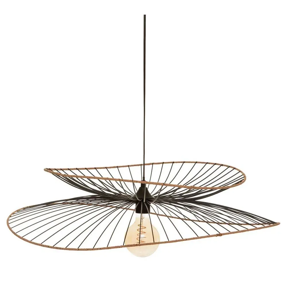 Plafonnier Alara E27 40w Black One Size - Atmosphera - FashionsVida