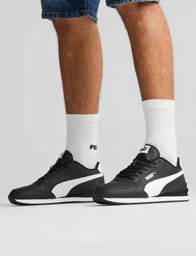 Sneakers Nere St Runner 399068-01 45 - Puma - FashionsVida