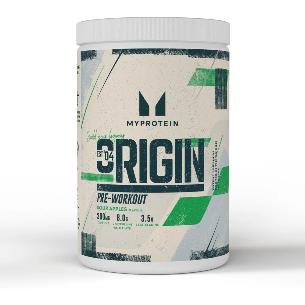 Origin Pre-Entreno - 600G - 30raciones - MyProtein - FashionsVida