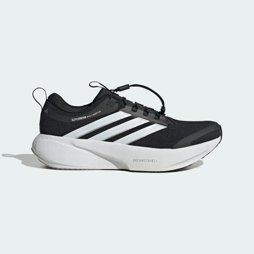 SCARPE DA RUNNING ADAPTIVE SUPERNOVA RISE 3 44 2/3 Core Black / Cloud White / Carbon - Adidas - FashionsVida