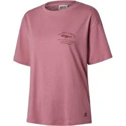 Cuslett camiseta montaña manga corta mujer Rosa (L)